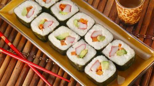 суши диета, как похудеть, употребляя роллы и суши